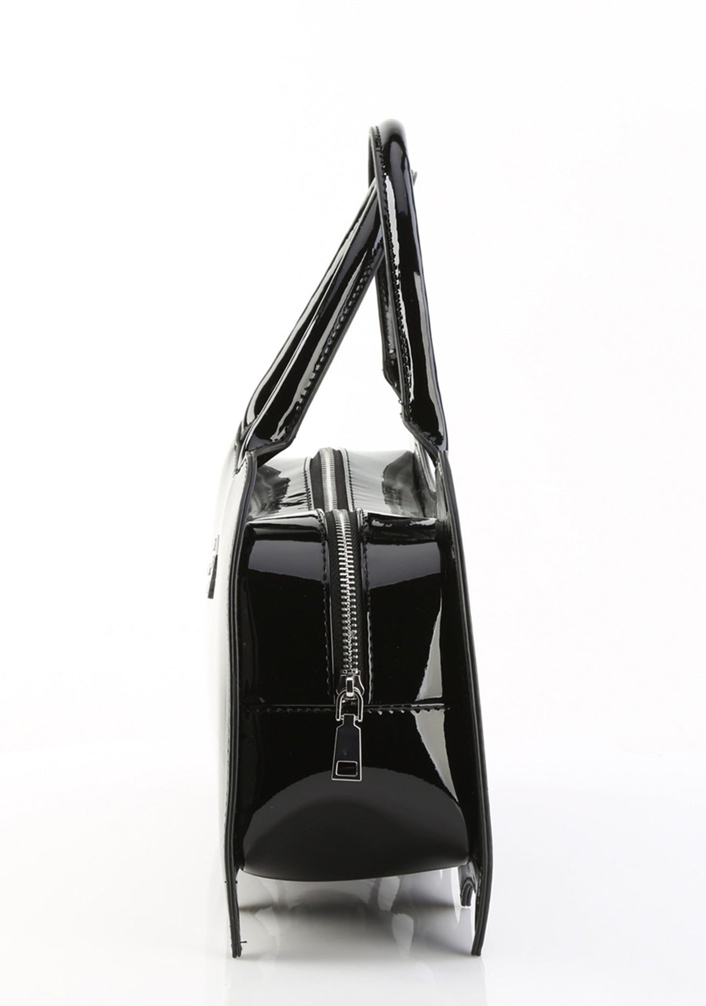 Patent Bat Shaped Handbag