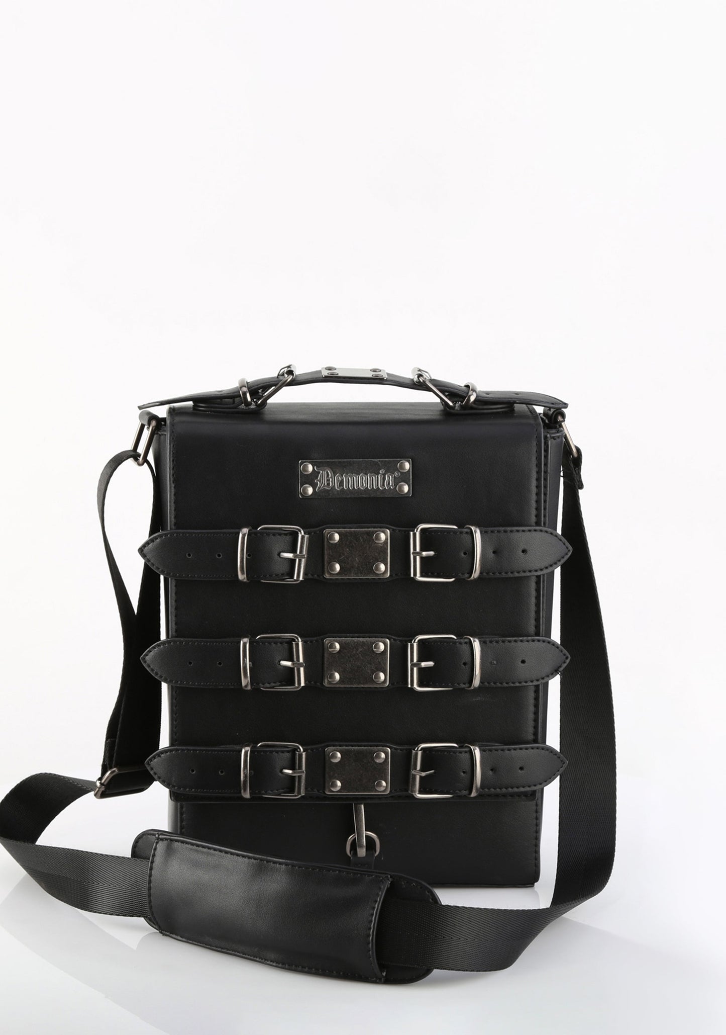 Faux Leather Crossbody Bag