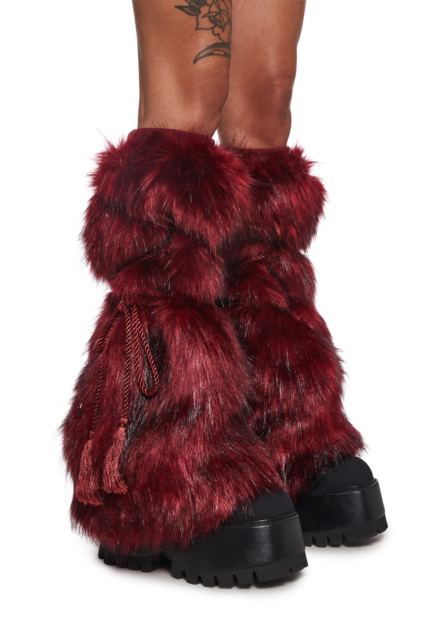 Explored Beats Legwarmers - Red