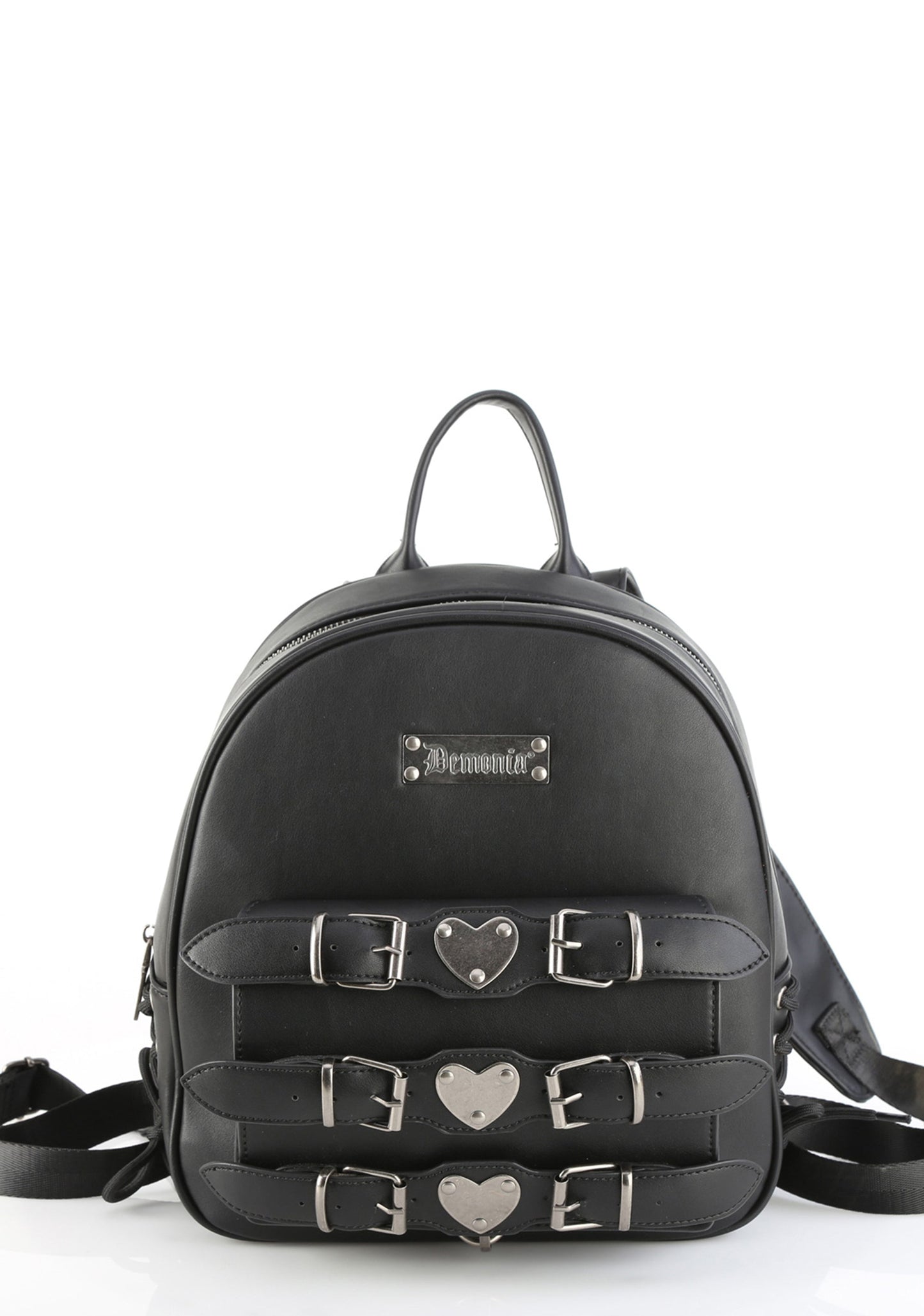 Faux Leather Mini Backpack