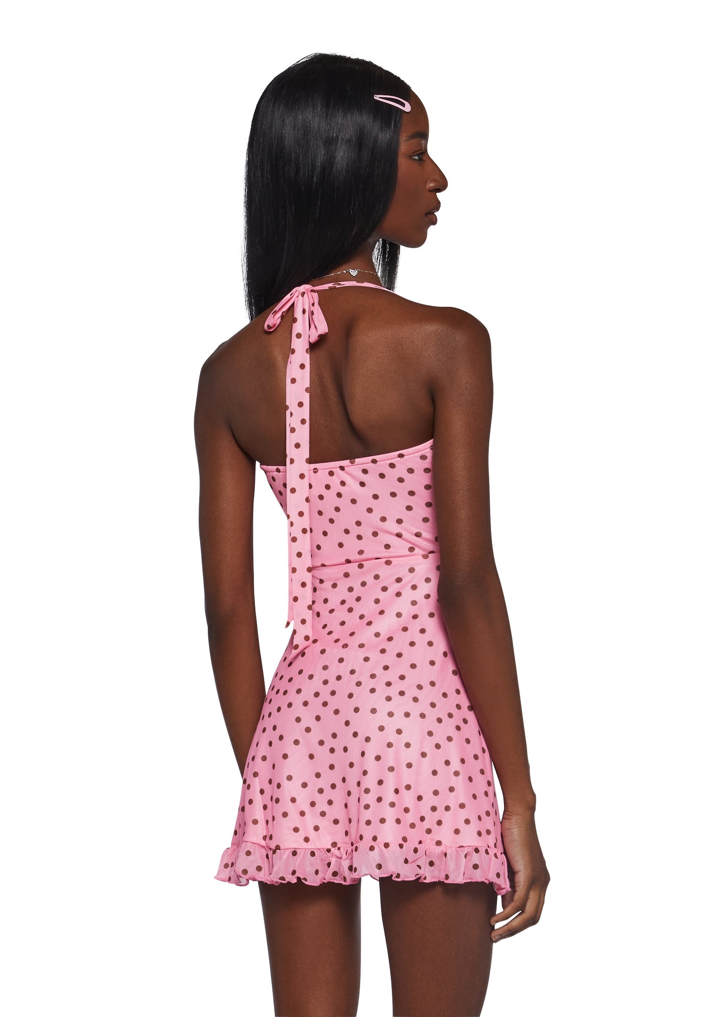 Glossy Vibes Mini Dress