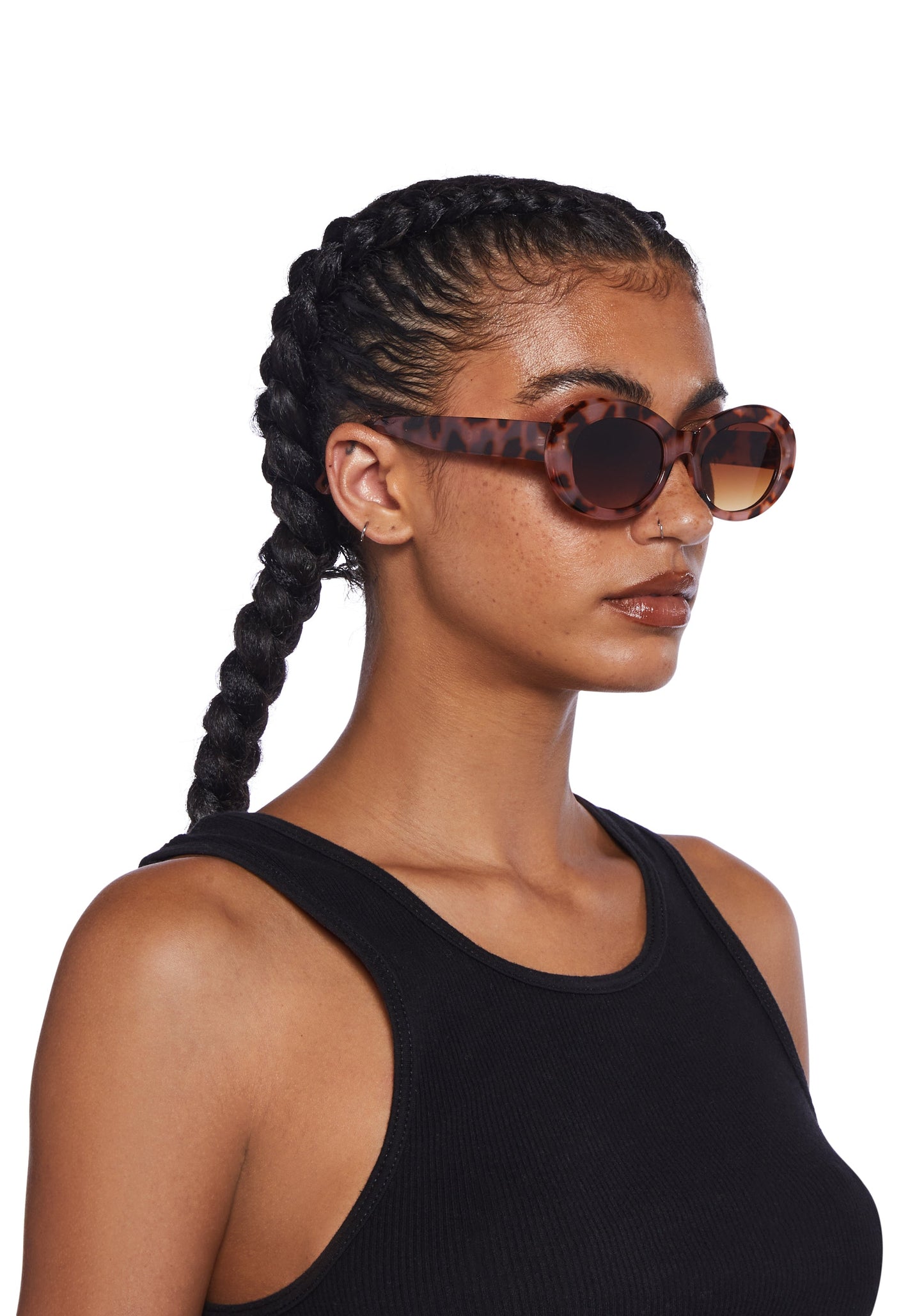 Publicity Stunt Oval Sunglasses