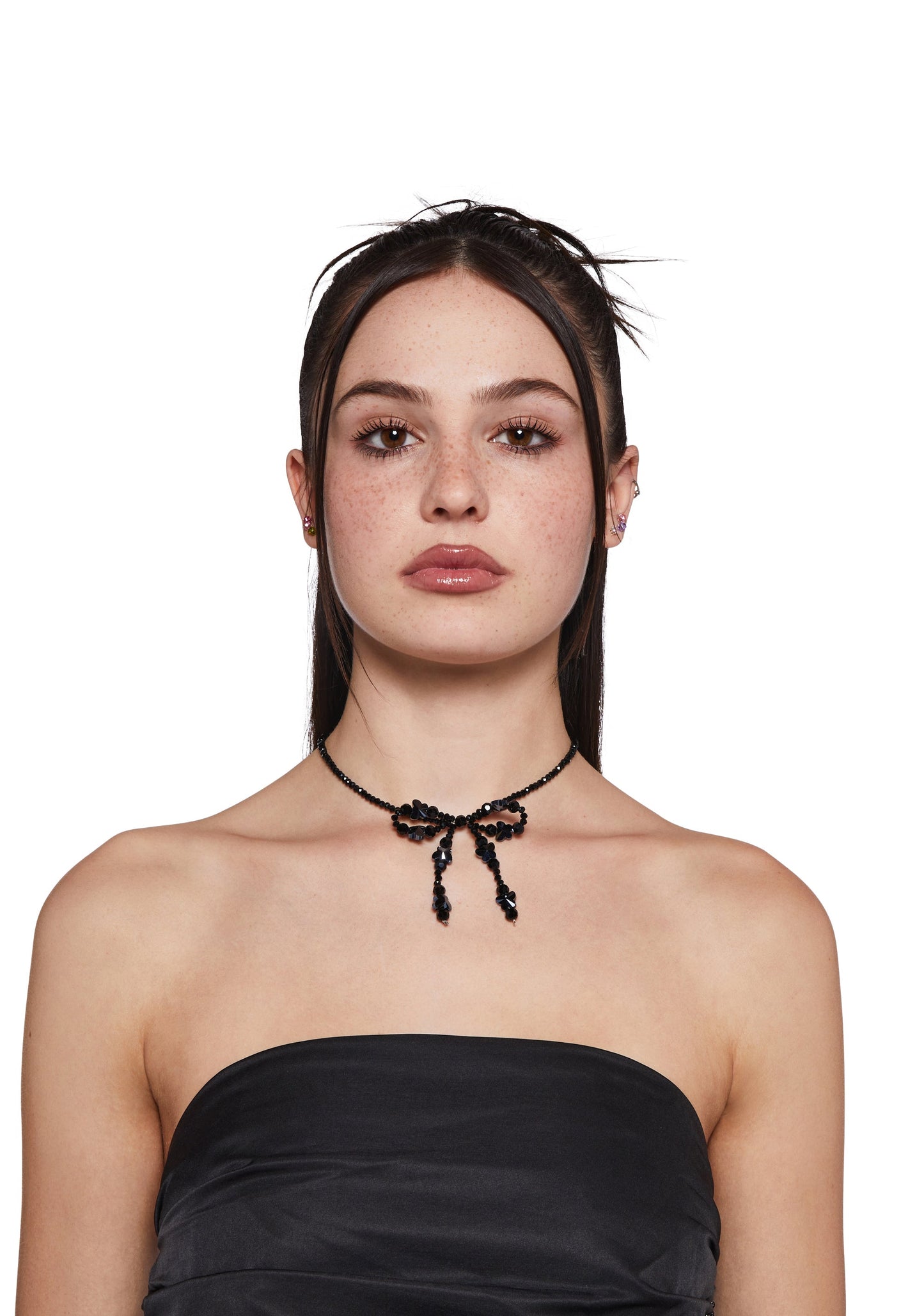 Debonair Chic Bow Necklace