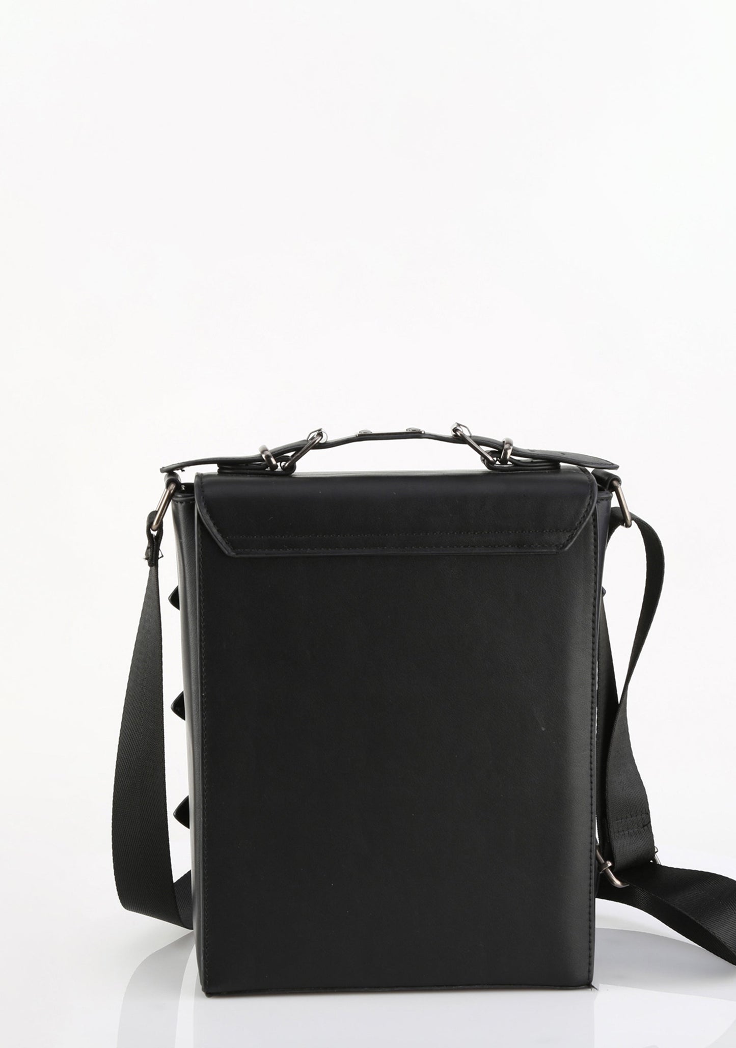 Faux Leather Crossbody Bag