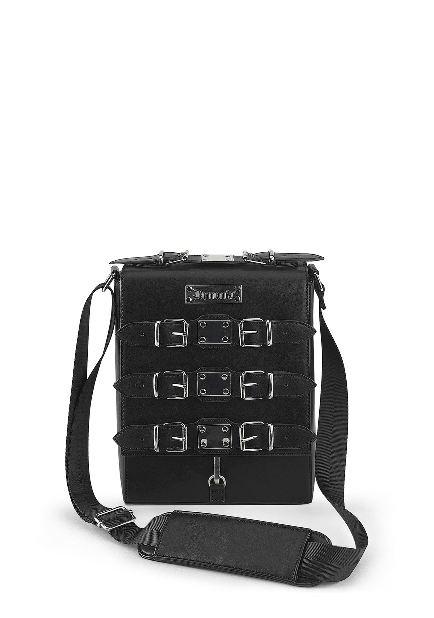 Faux Leather Crossbody Bag