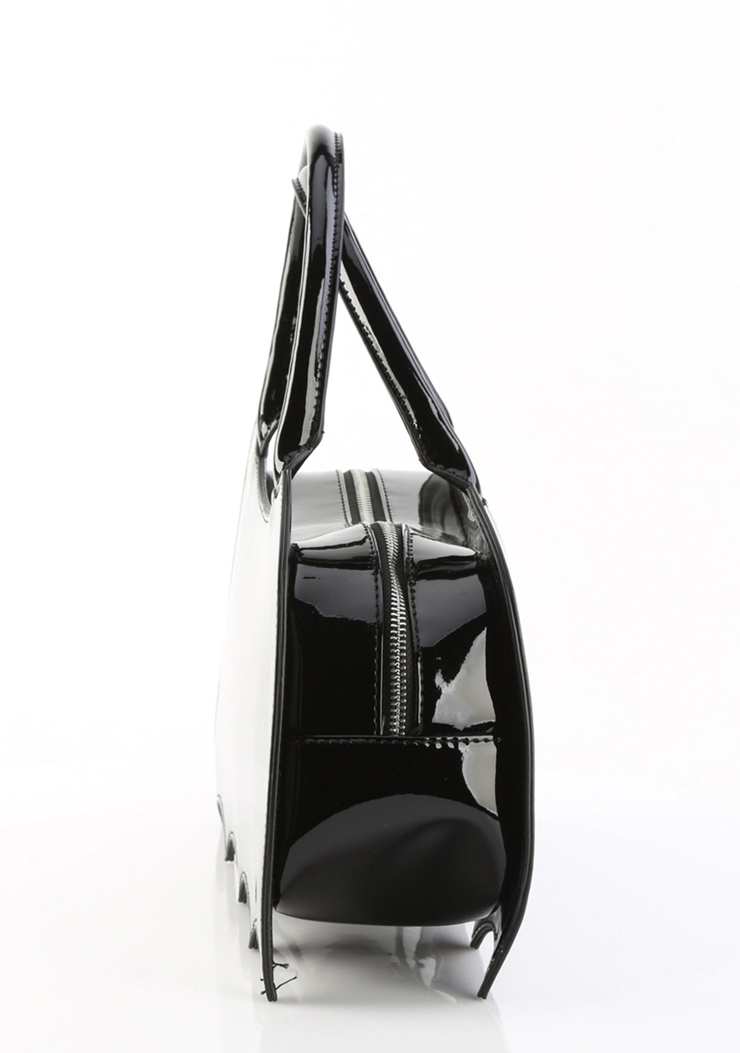 Patent Bat Shaped Handbag
