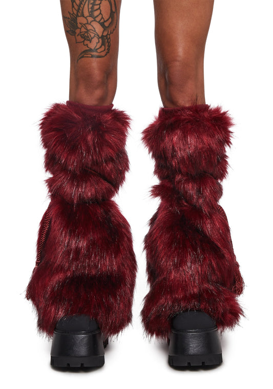 Explored Beats Legwarmers - Red