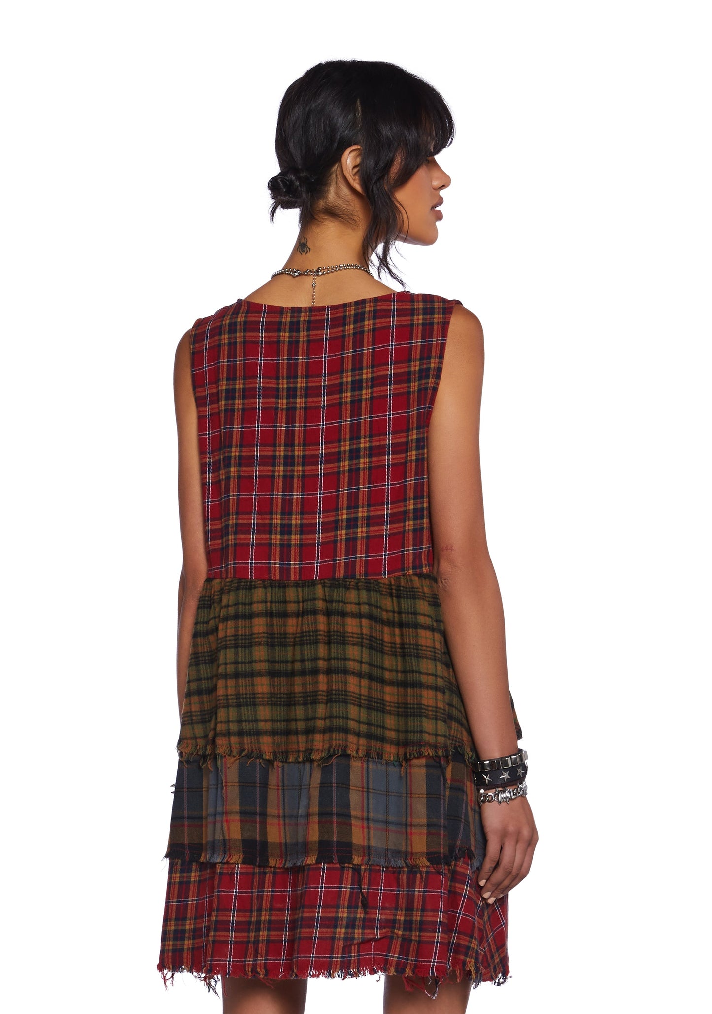 Get Over It Babydoll Dress - Red
