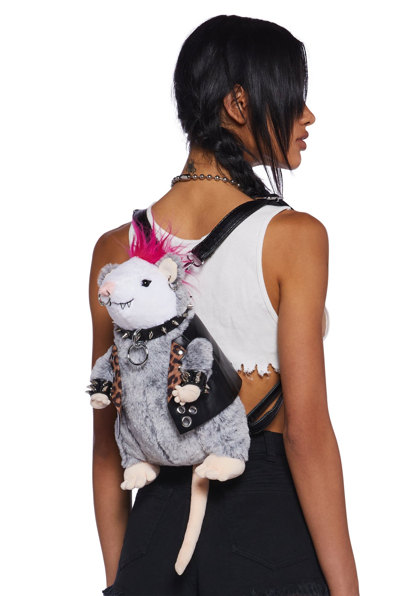Mosh Pit Possum Plush Backpack