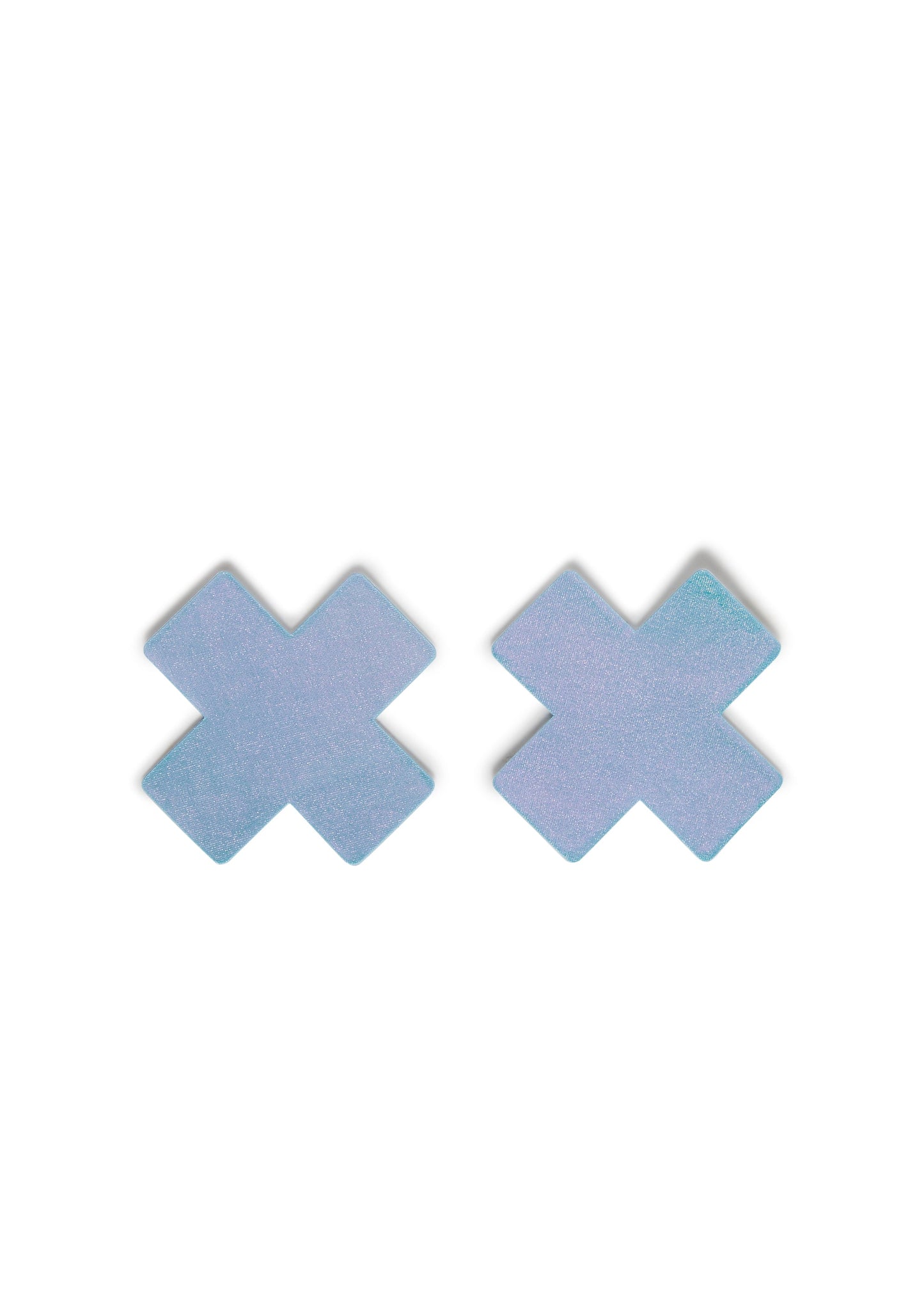Holographic X Shape Pasties
