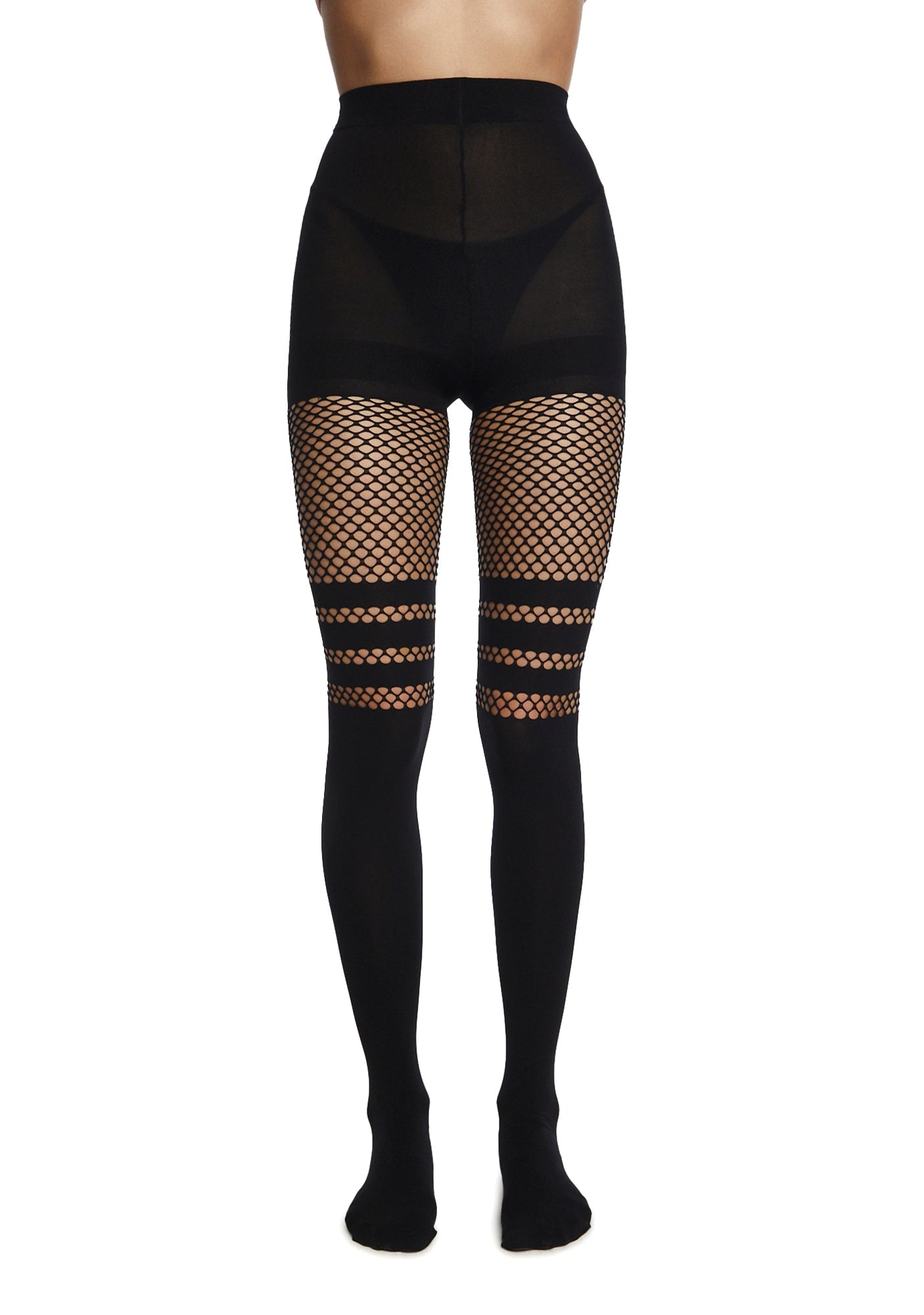Get Faux Thigh-High Tights
